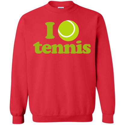 I Love Tennis T-shirt Red
