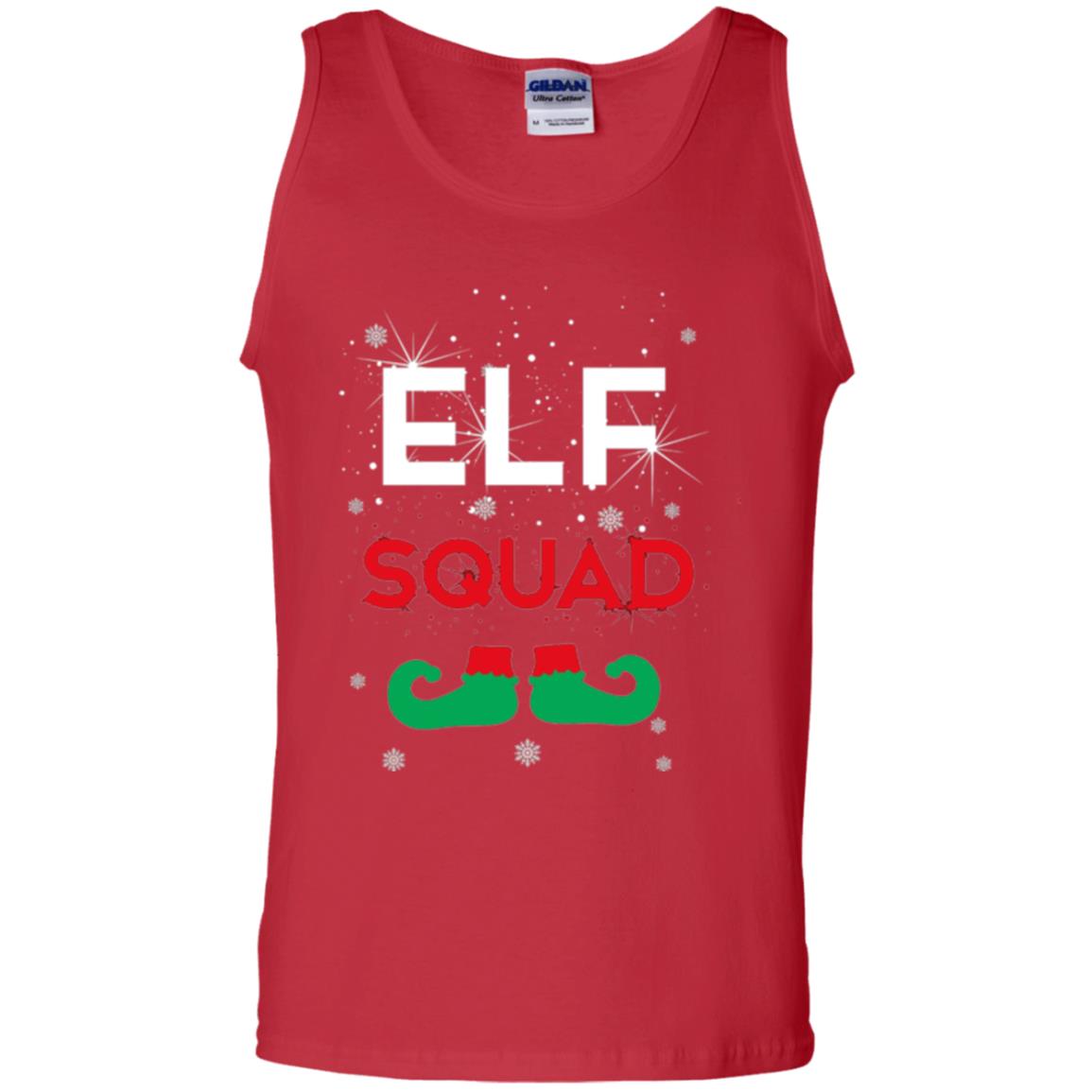 Christmas T-shirt Elf Squad Red