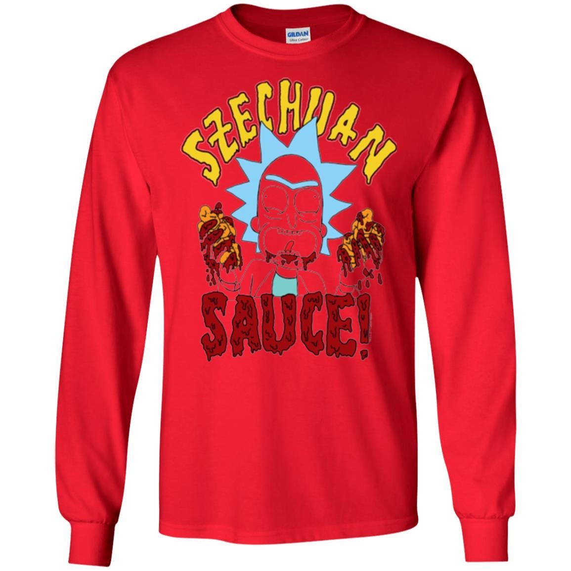 Film T-shirt Szechuan Sauce T-shirt Red