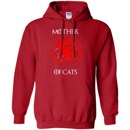 Cat Lover T-shirt Mother Of Cats Hot Red