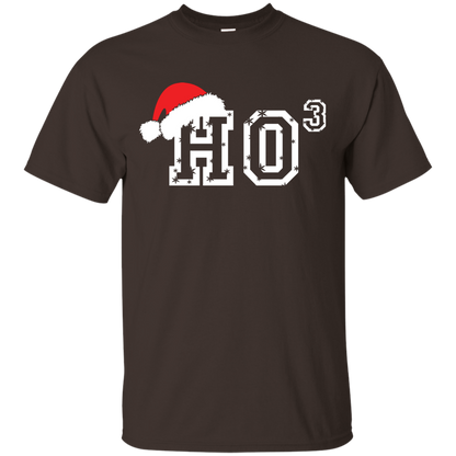 Christmas T-Shirt Ho Ho Ho Dark Chocolate