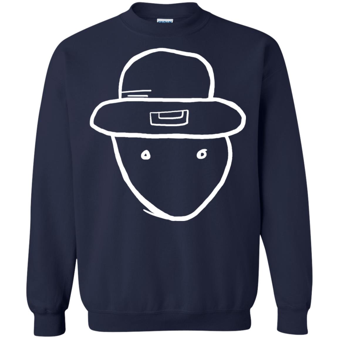 Amateur Leprechaun Sketch Mobile Alabama St Patrick_s Day T-shirt Navy