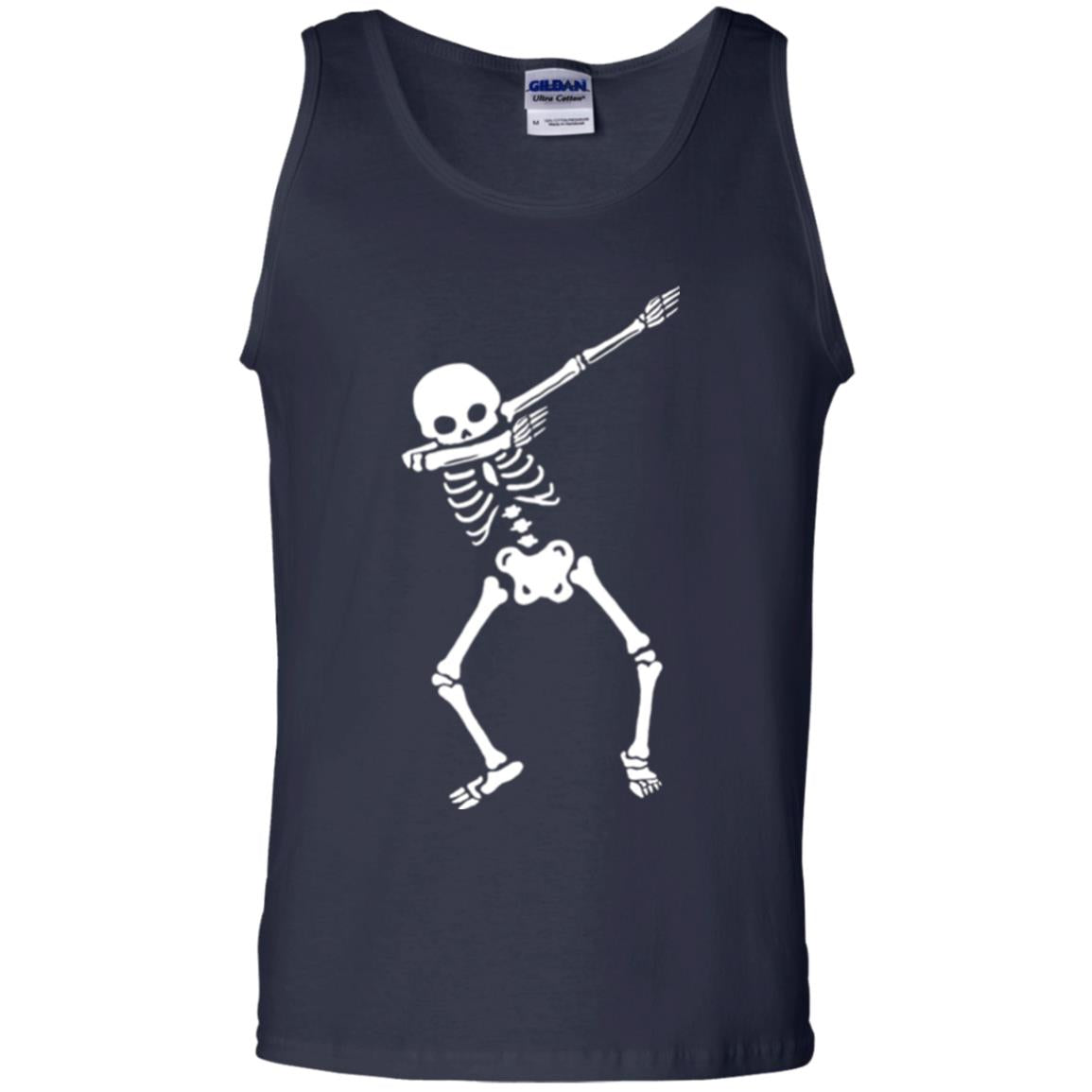 Dabbing Skeleton T Shirt Navy