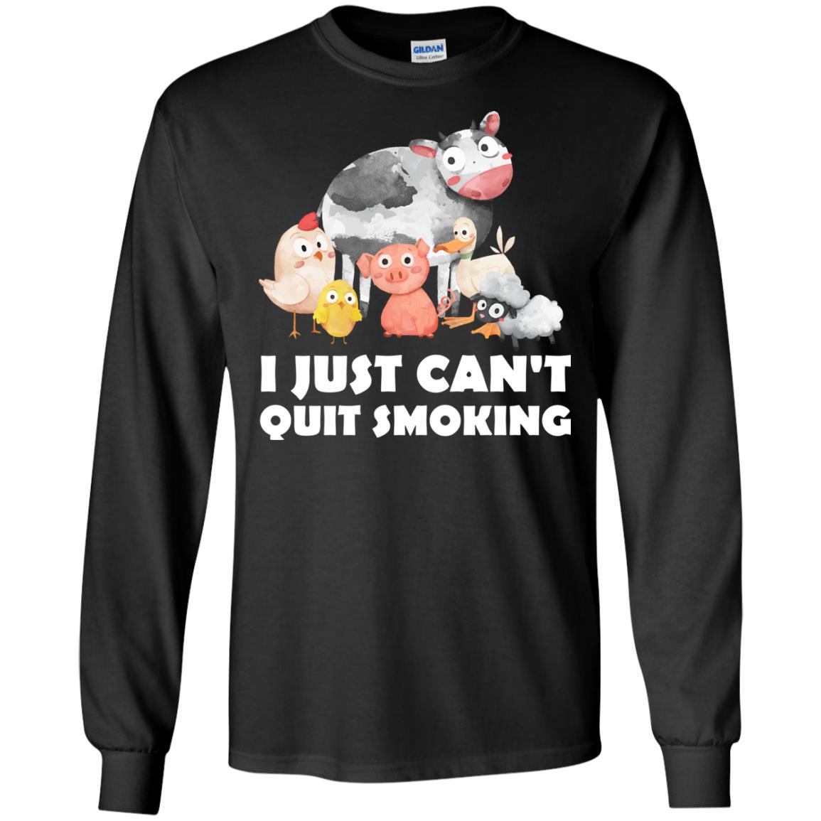 I Just Can_t Quit Smoking Smoke Meats And Bar-b-cue T-shirt