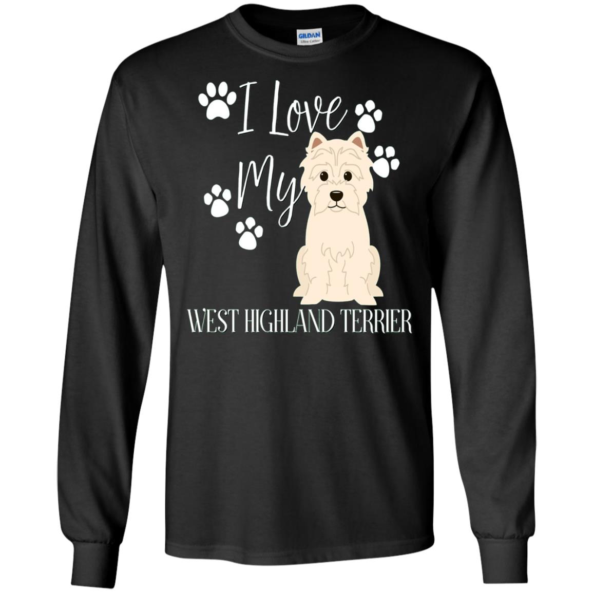 Westie West Highland Terrier Dog Shirt