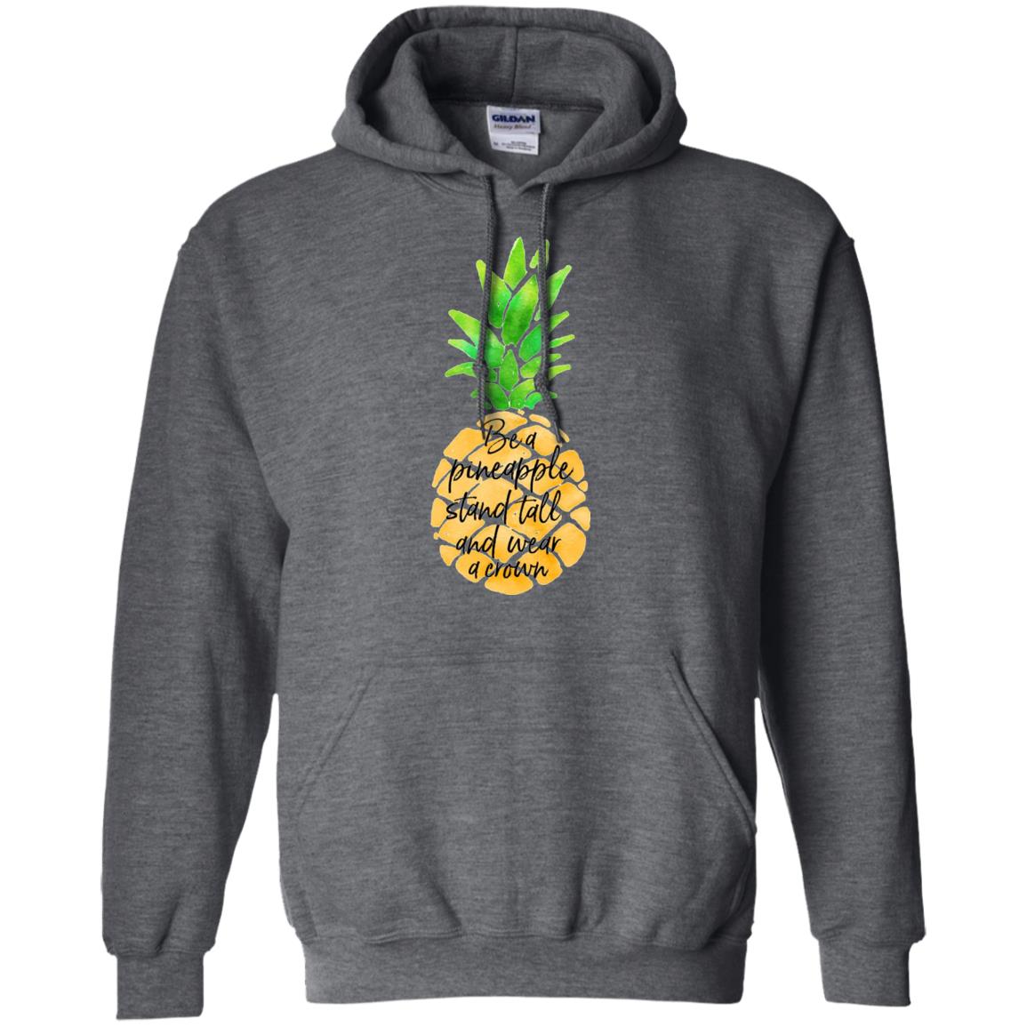 Funny Pineapple T-shirt Dark Heather