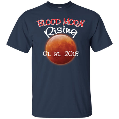 Blood Moon T-shirt Rising 01.31.2018 Navy