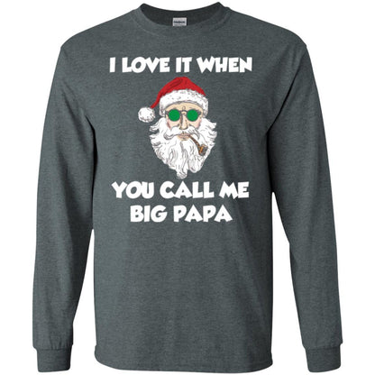 Christmas T-shirt I Love It When You Call Me Big Papa