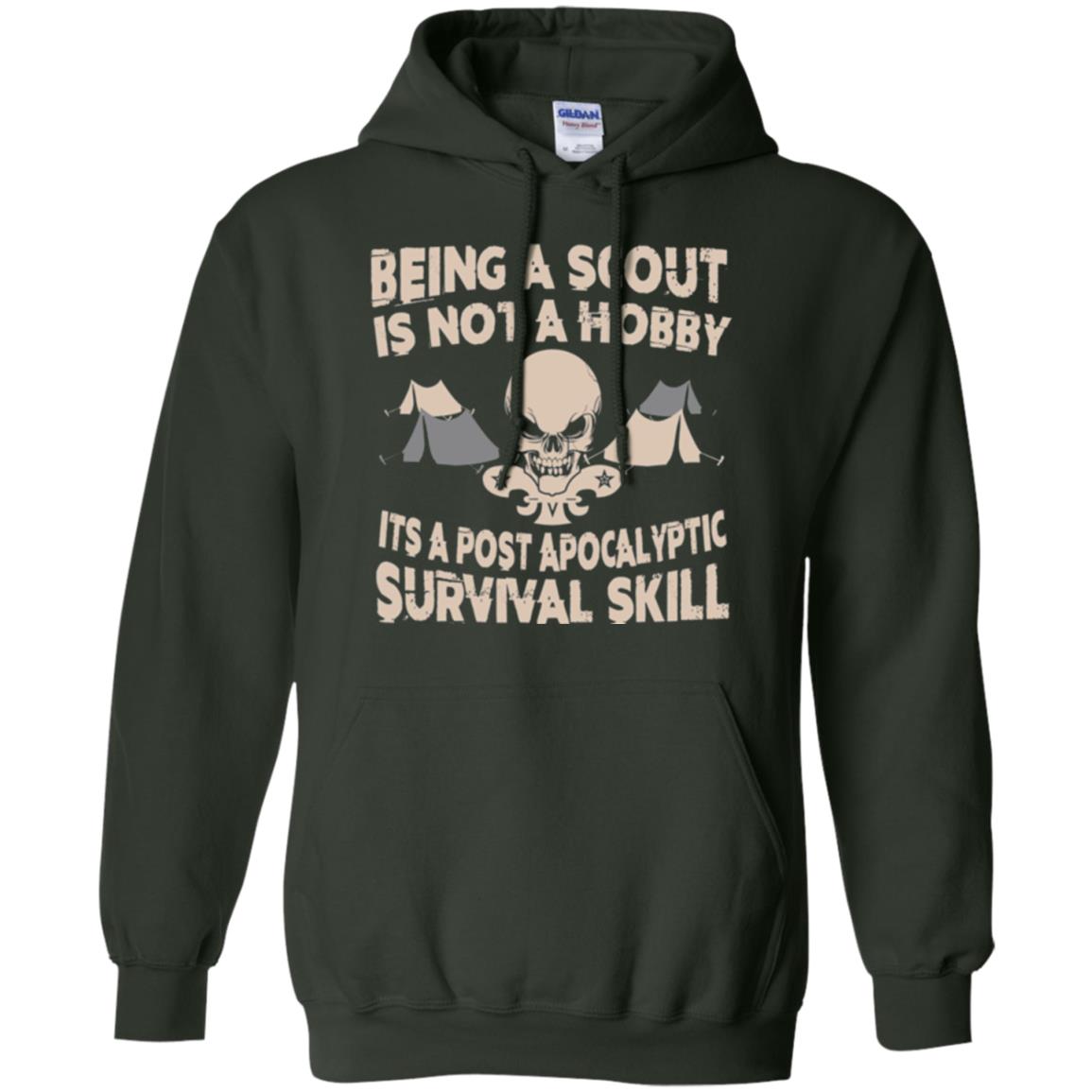 Being A Scout Is Not A Hobby T-shirt Forest Green