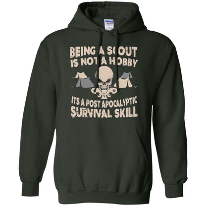 Being A Scout Is Not A Hobby T-shirt Forest Green