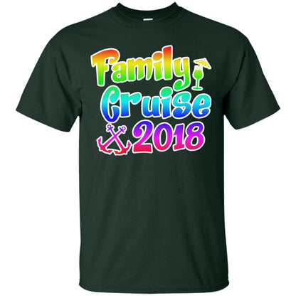 Family T-shirt Cruise 2018 Forest