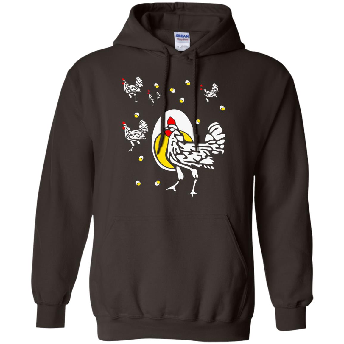 Chicken Shirt Roseanne T-shirt Dark Chocolate