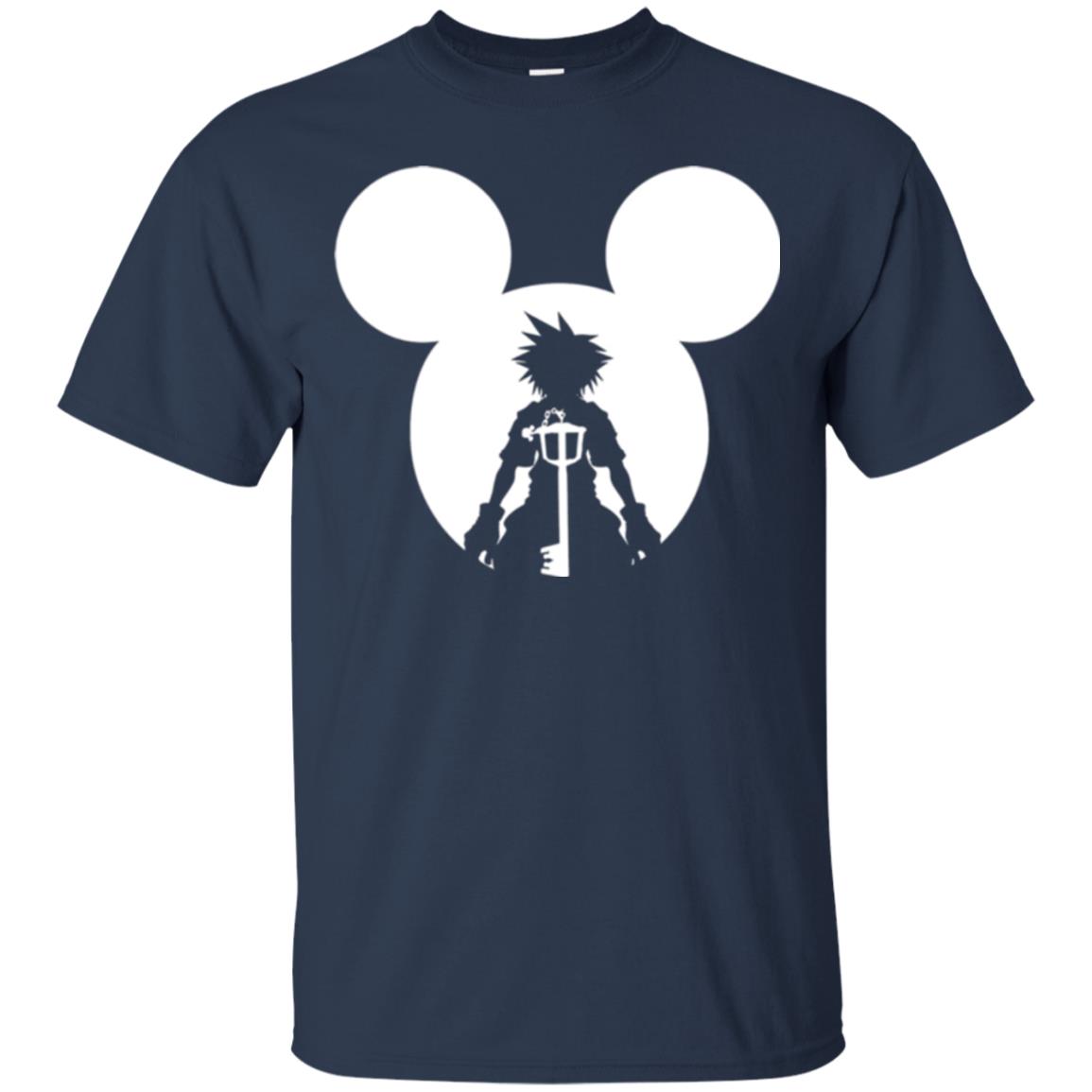 Mickey Lovers T-shirt Disney Kingdom Hearts Navy