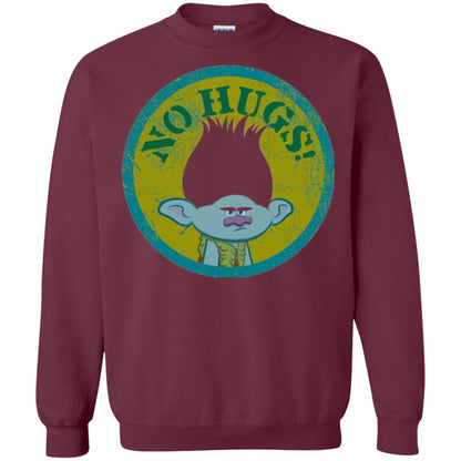 Dream Works_ Trolls No Hugs T-shirt Maroon