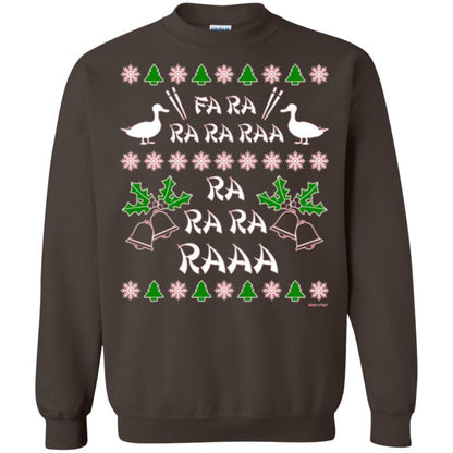 Christmas T-shirt Fa Ra Ra Chinese Duck Dinner Dark Chocolate
