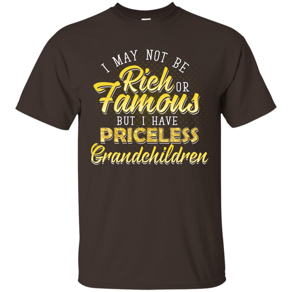 I May Not Be Rich Or Famous But I Have Priceless Grandchildren Dark Chocolate