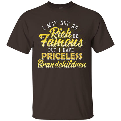 I May Not Be Rich Or Famous But I Have Priceless Grandchildren Dark Chocolate