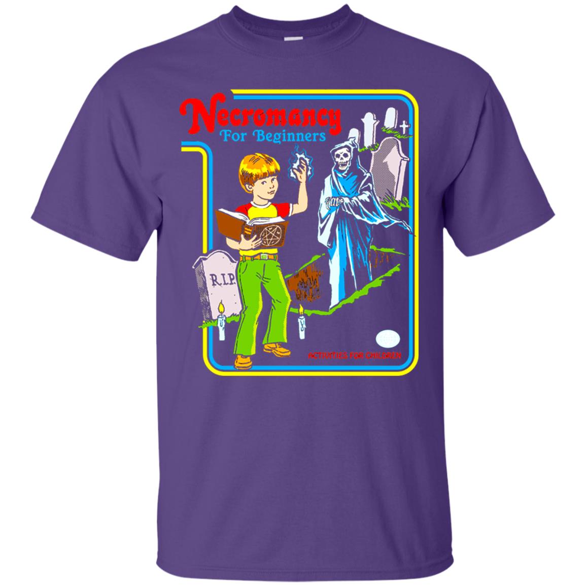 Necromancy For Beginners T-shirt Purple