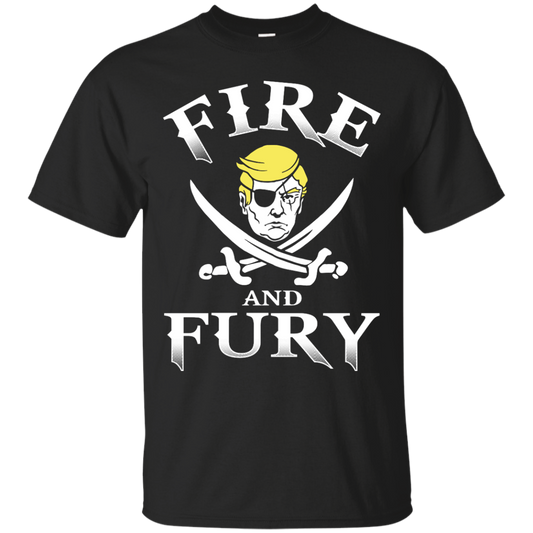 Fire And Fury American T-shirt Black
