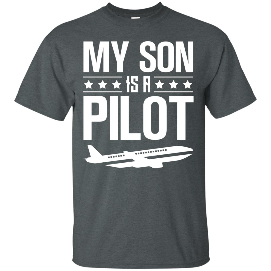 My Son Is A Pilot Shirt Dark Heather