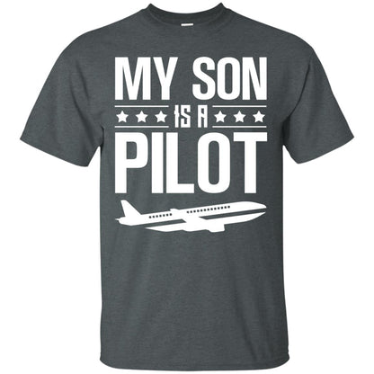 My Son Is A Pilot Shirt Dark Heather