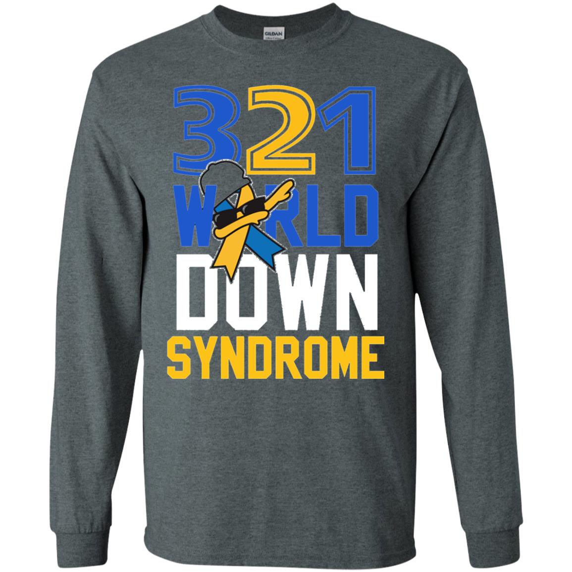 Awareness March 21 World Down Syndrome Day Shirt Dark Heather