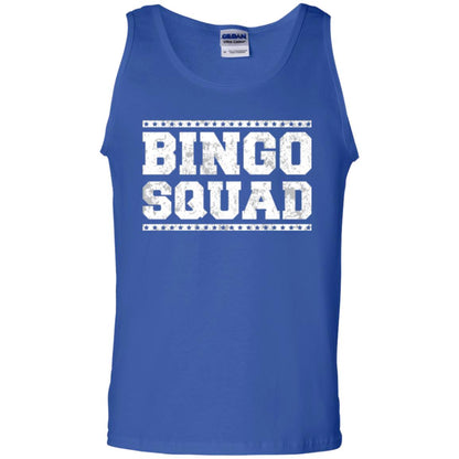 Bingo Squad Distressed Style Lucky Player T-shirt Royal
