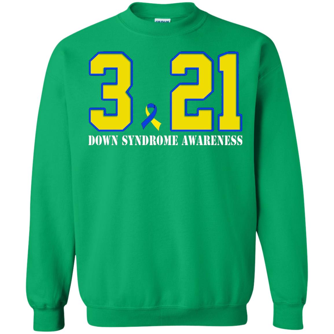 March 21st Down Syndrome Awareness T-shirt Irish Green