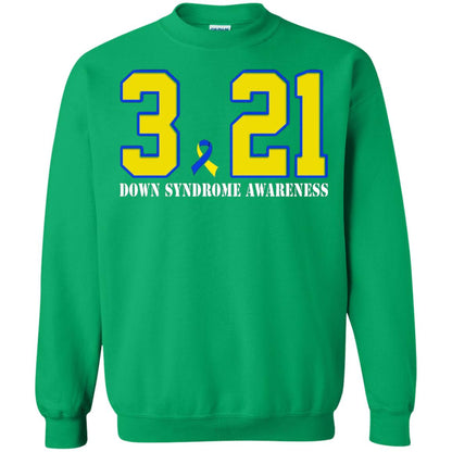 March 21st Down Syndrome Awareness T-shirt Irish Green