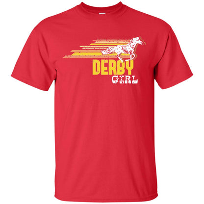 Derby Girl Derby Women Horse Race Shirt Red