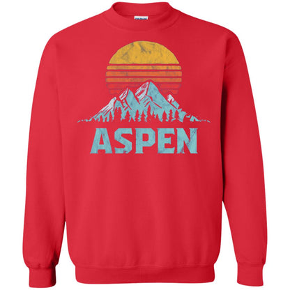 Aspen Mountain T-shirt Red