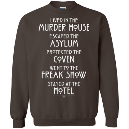 American Horror Story T-shirt Lived In The Murder House Dark Chocolate
