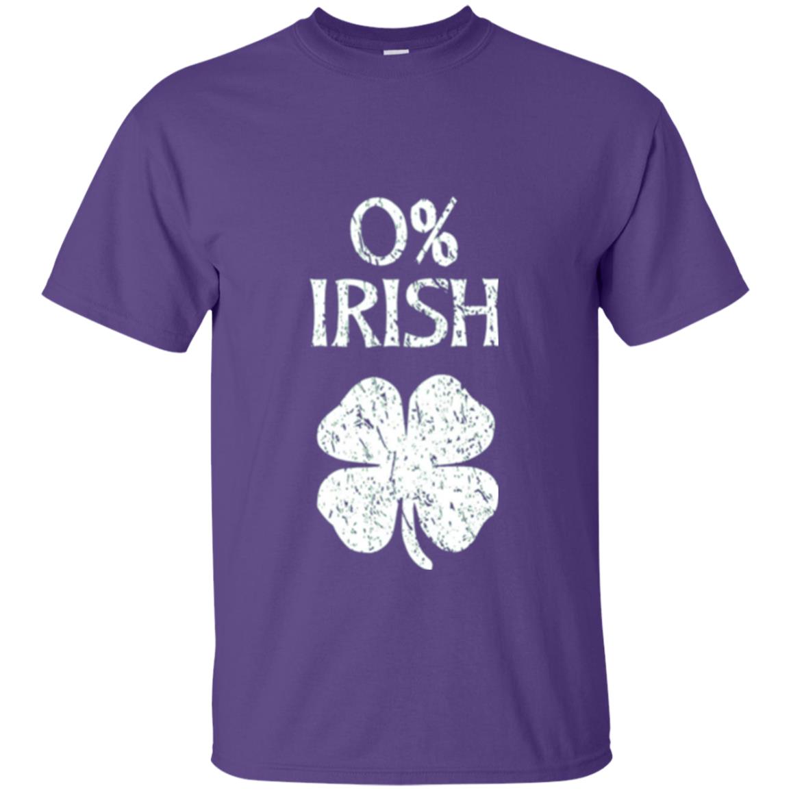 St. Patrick Day T-shirt Shamrocks 0_ Irish Vintage Purple