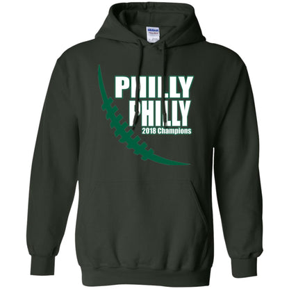 Football Lover T-shirt Philly Philly 2018 Championship Forest Green