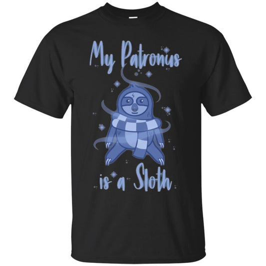 Film T-shirt My Patronus Is A Sloth T-shirt Black