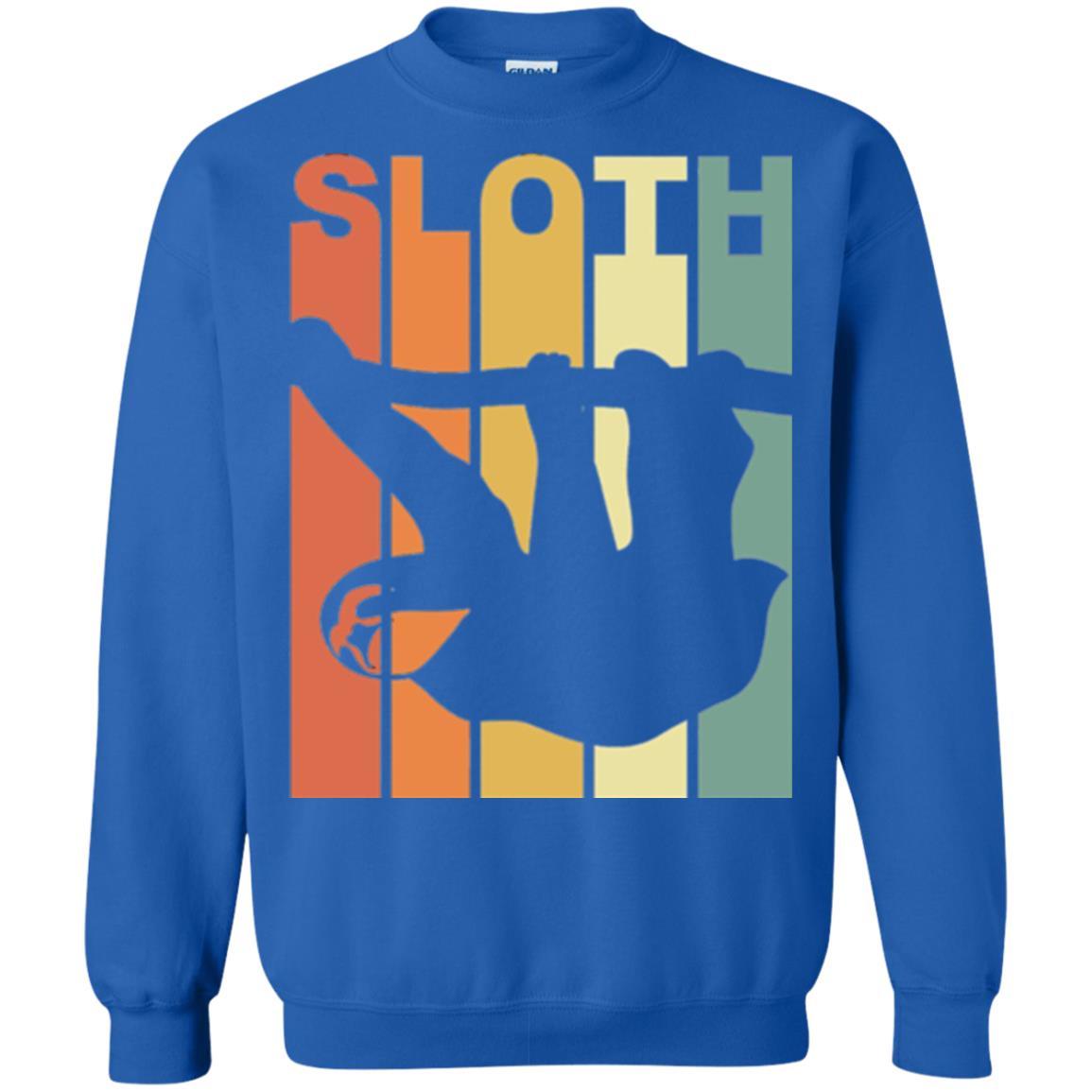 Vintage Sloth T-shirt Royal
