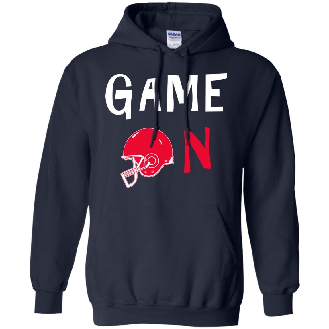Football Lover T-shirt Game On Navy