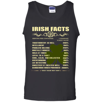 Irish Facts Intelligent Problem Solving Shirt Black