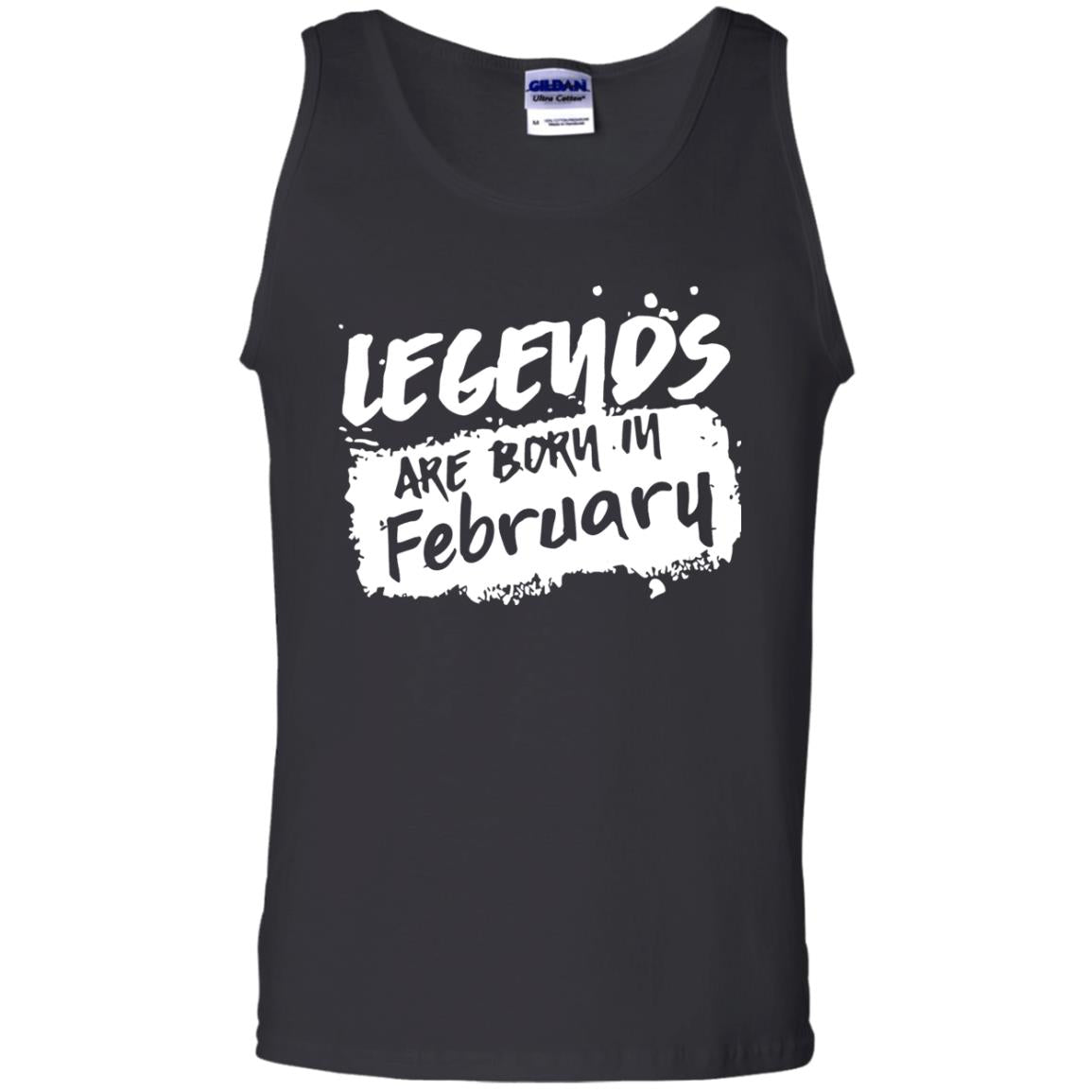 February Birthday Shirt Legends Are Born In February Black