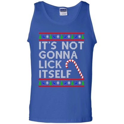Christmas T-shirt It's Not Gonna Lick Itself Royal