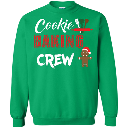 Christmas T-Shirt Cookie Baking Crew Irish Green