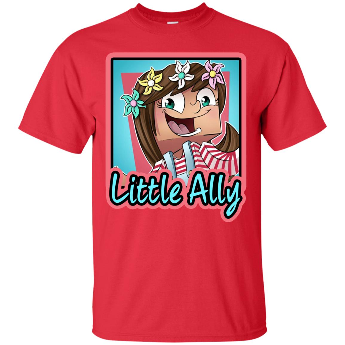 Little Ally Minecraft Little Club Adventures Shirt Red