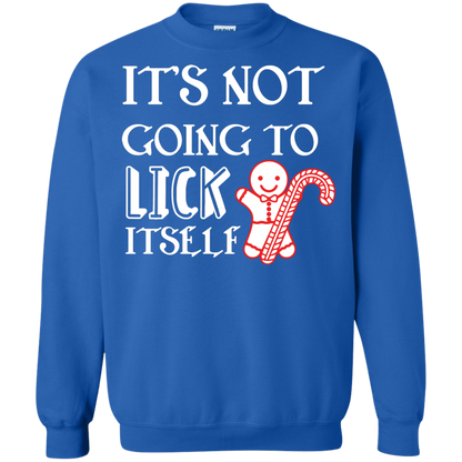 Christmas T-Shirt It's Not Going To Lick Itself Royal