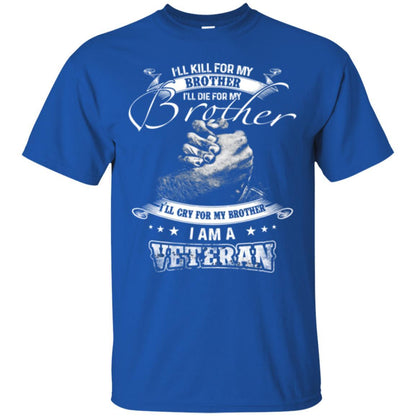 Veteran T-shirt I Am A Veteran Royal
