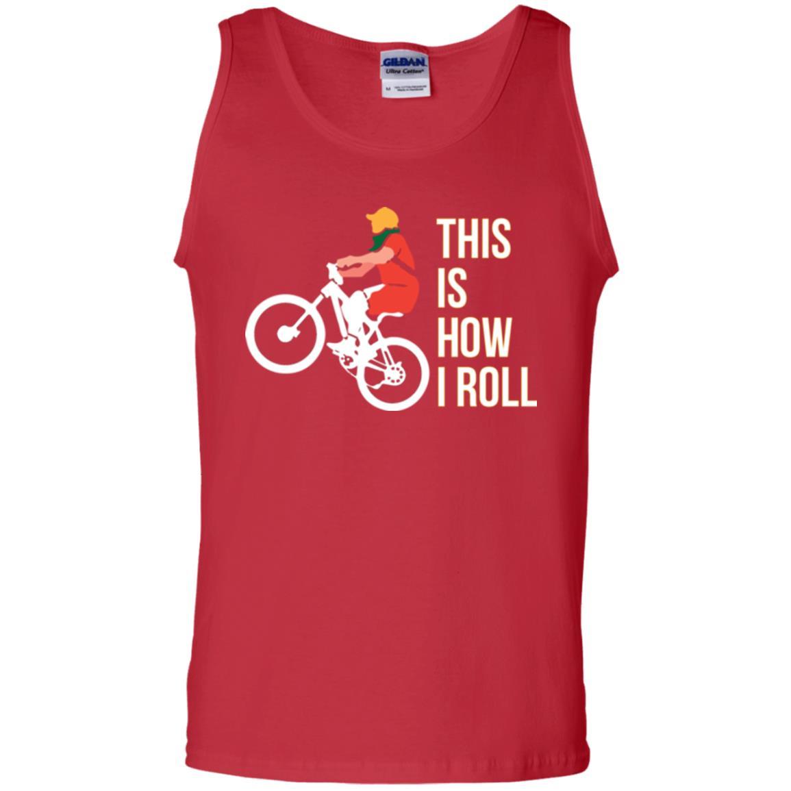 Bicycle T-shirt This Is How I Roll Red