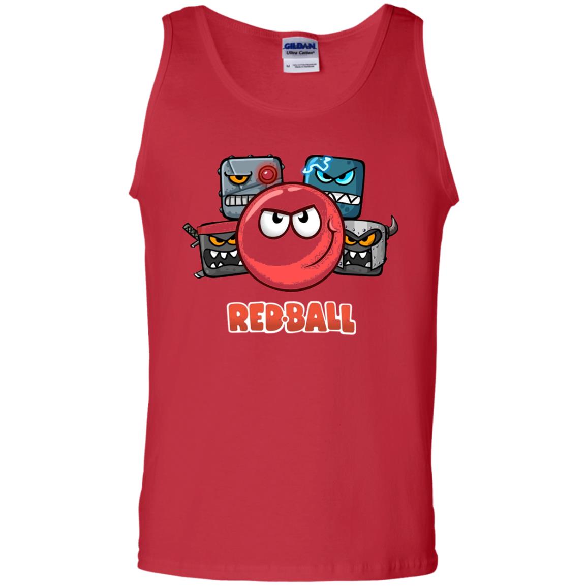 Red Ball 4 The Crew Game Lover T-shirt Red