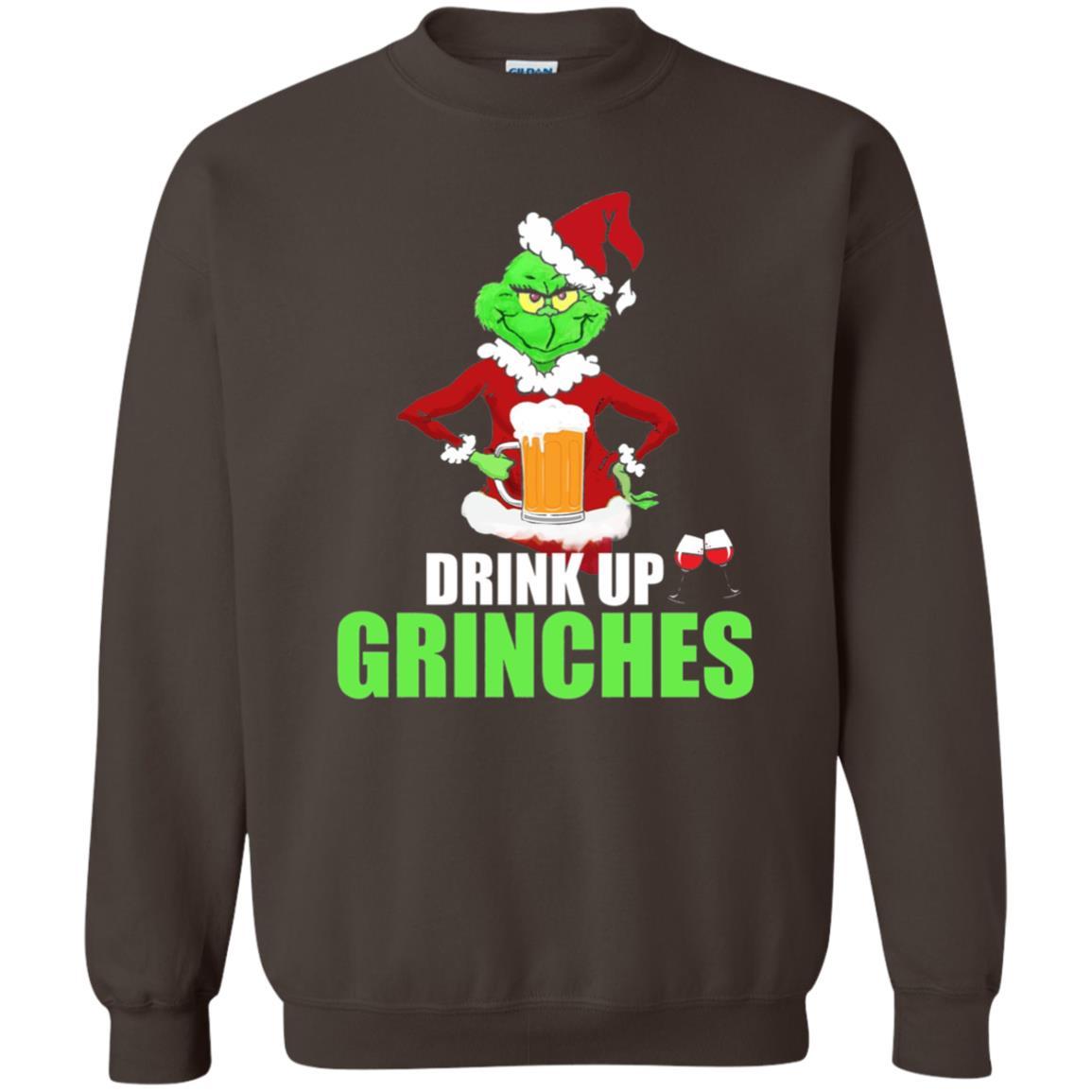Christmas T-shirt Drink Up Grinches Dark Chocolate