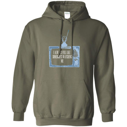 I Always Feel Like Somebody's Watching Me T-shirt Military Green