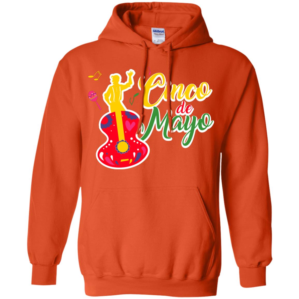 Cinco De Mayo Mexican Culture Festival On May 5th Shirt Orange
