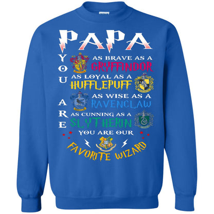 Papa Our  Favorite Wizard Harry Potter Fan T-shirtG180 Gildan Crewneck Pullover Sweatshirt 8 oz.